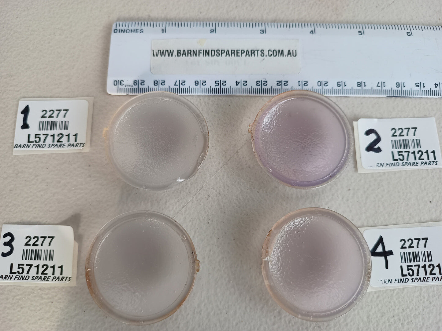 Lucas Original Clear Glass Lens, L571211. Sold individually. Used Condition3