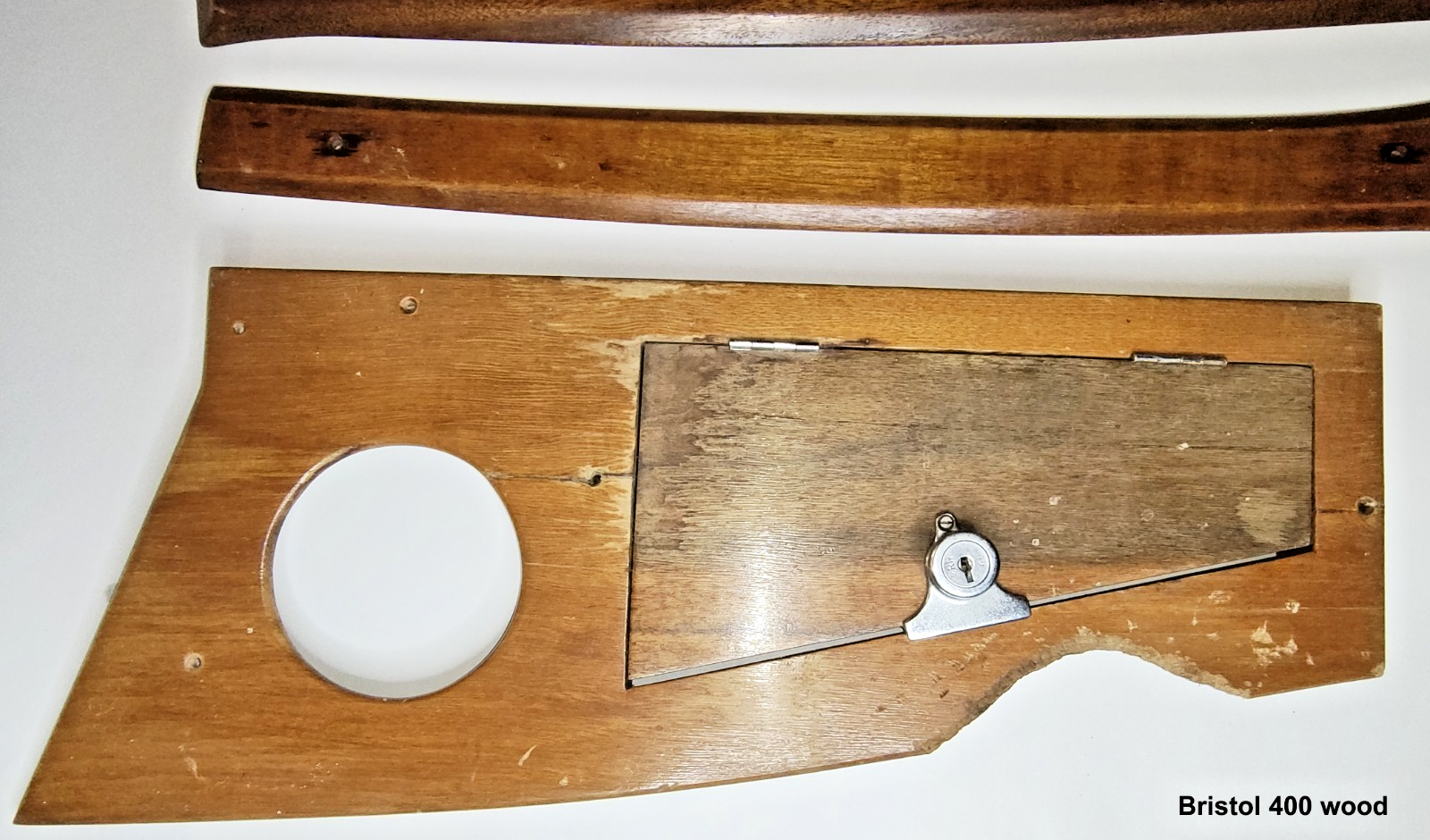 Original Bristol 400 interior trim - 15 pieces from Bristol 400 Chassis 6406