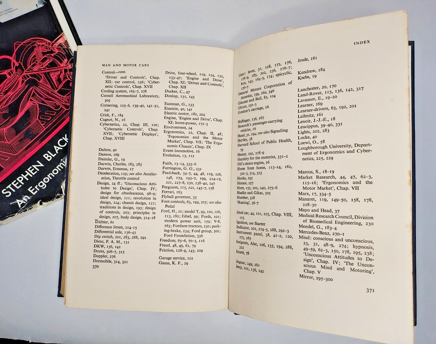 Man and Motor Cars book by Stephen Black hardcover 1966 first edition14