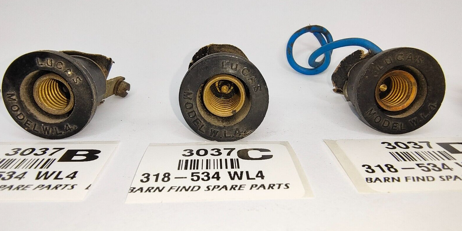 Original vintage Lucas used Warning Lamp WL4 Jaguar 318-534 sold individually5