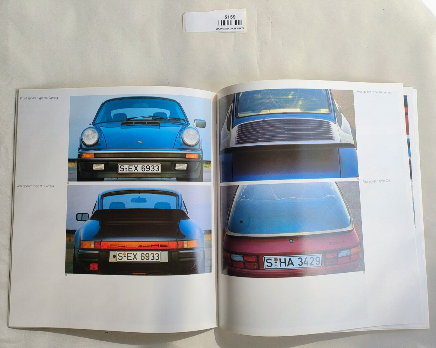 Porsche Christophorus Magazine #177 June 1985 & Porsche Accessories catalogue8