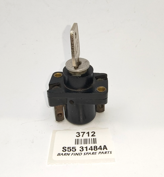 Lucas Original Rare Used working Ignition On/Off switch with key S 55 4148A0