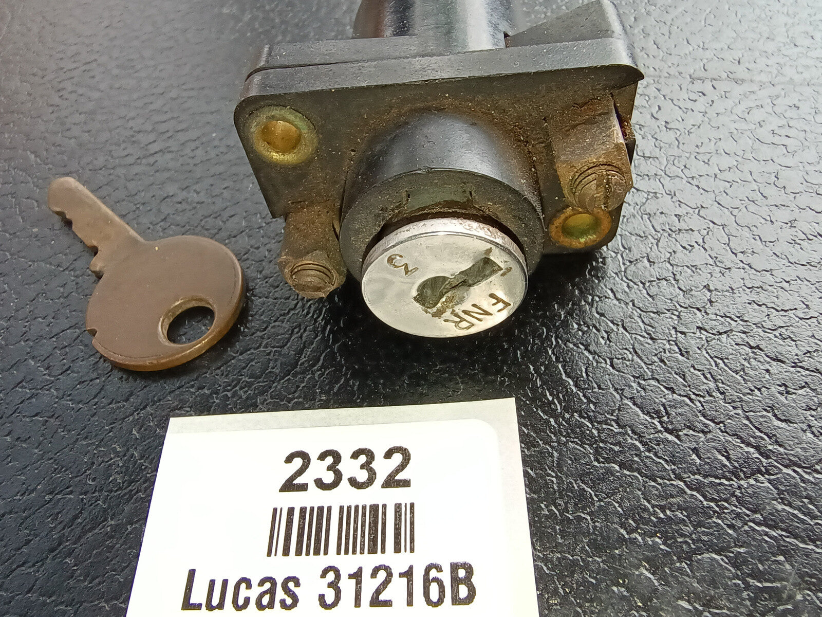 Lucas USED S.55 Ignition Switch, 31216B  FNR 3. Good Used Condition6