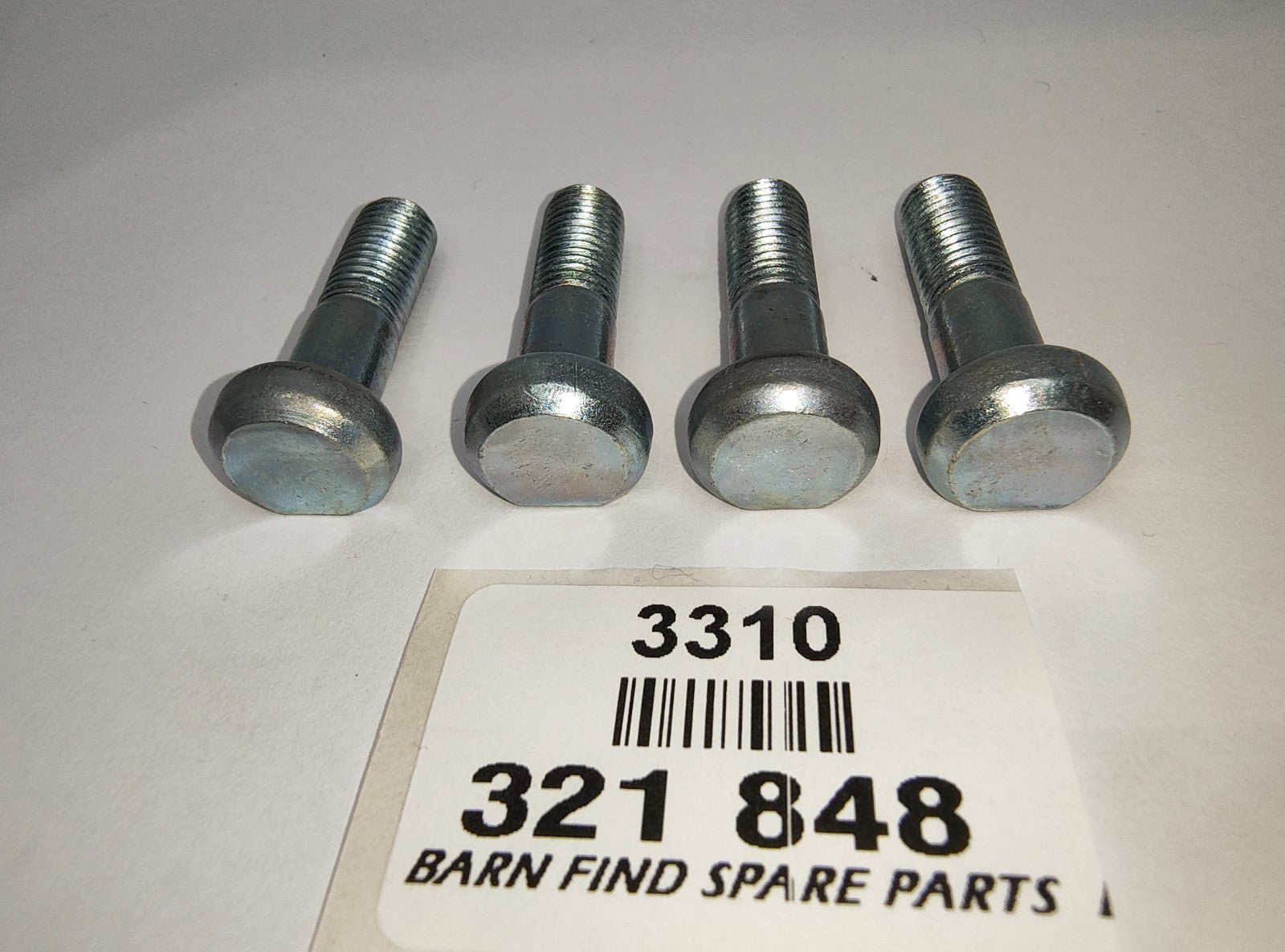 MG B Tail Shaft Bolts (4), New Old Stock 321848 321-8480