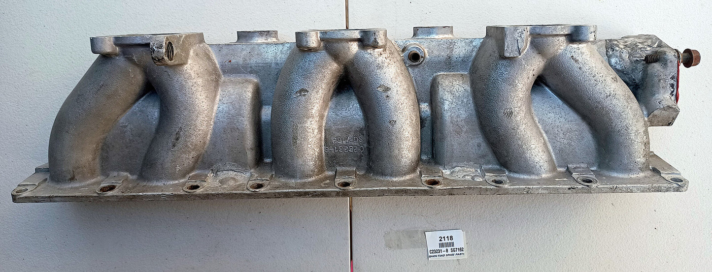 Triple SU Jaguar inlet manifold, USED condition C23231-8  SG7162 0