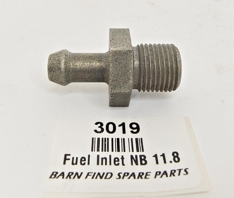 SU Carburettor NOS Fuel Bowl narrow bolt push on clamp style straight 11.8mm 1/20