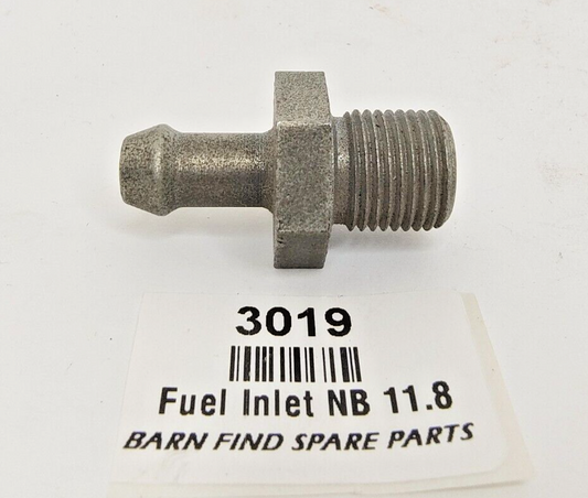 SU Carburettor NOS Fuel Bowl narrow bolt push on clamp style straight 11.8mm 1/20