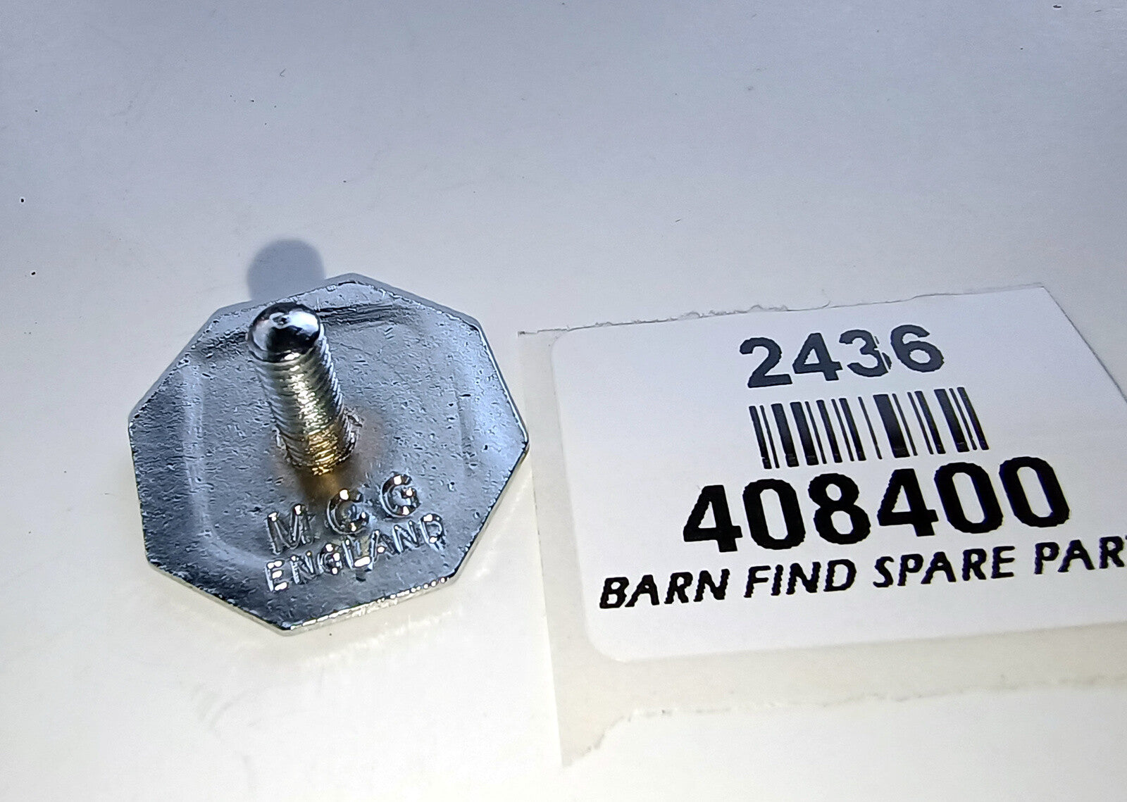 MG TF dash badge 400-800 New Old Stock 1