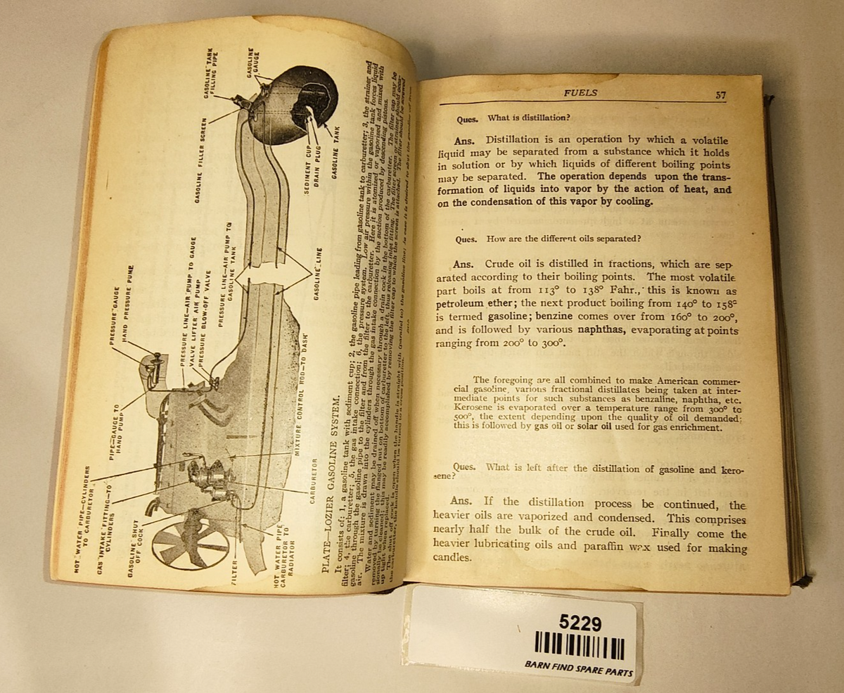 Antique book 1915 Audels Automobile Guide With Questions & Answers9