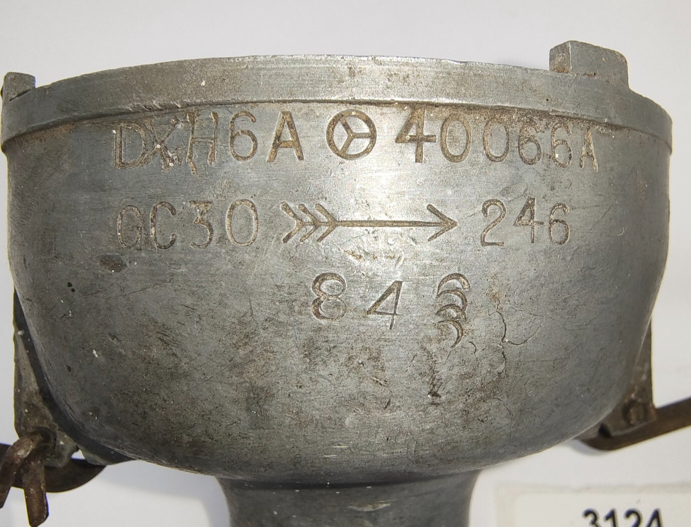 Lucas Used DXH6A Distributor Housing, 40066A  Type No. GC30 Dated August 19461
