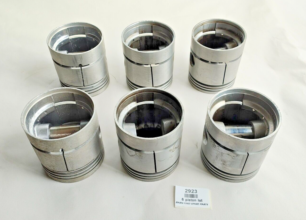 Job Lot of 6 x Jaguar 2.5 2 1/2 litre 2664 cc used pistons 4 x HX1722  2 x WS2443