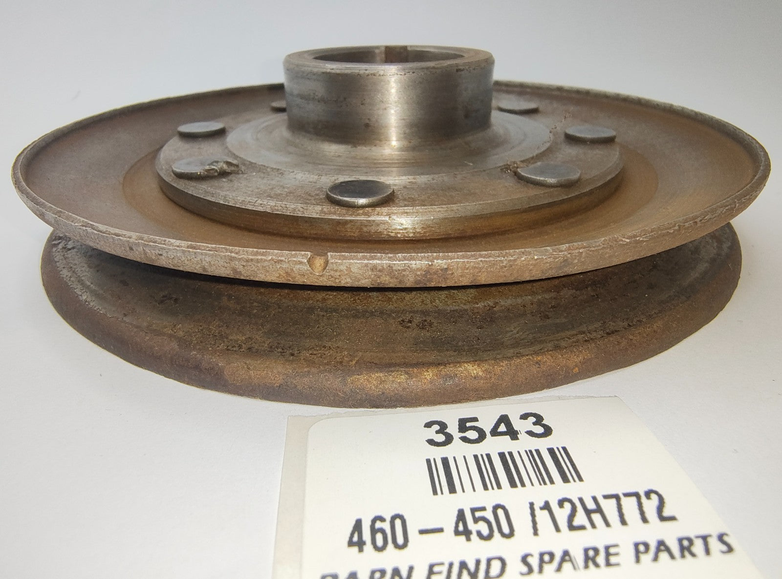 MG CRANKSHAFT PULLEY Genuine 3 part Pressed steel & Riveted type 460450 /12H7721