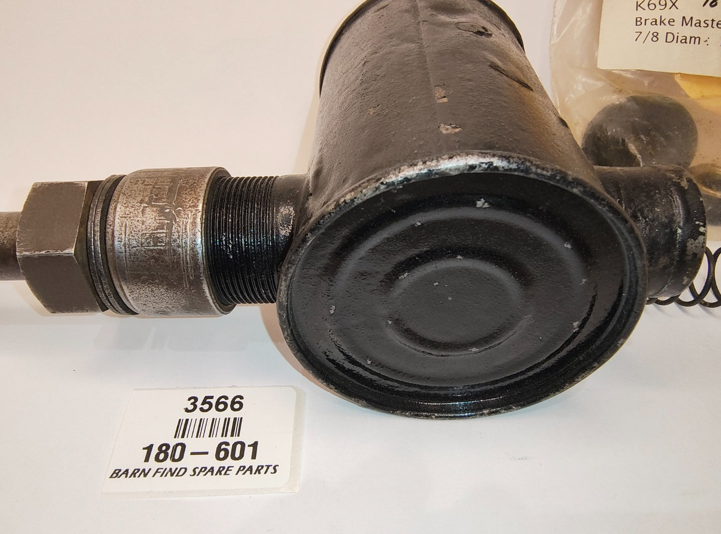 Original used Lockheed 7/8 inch Brake Master cylinder Suits MG TA TB TC 1936-501