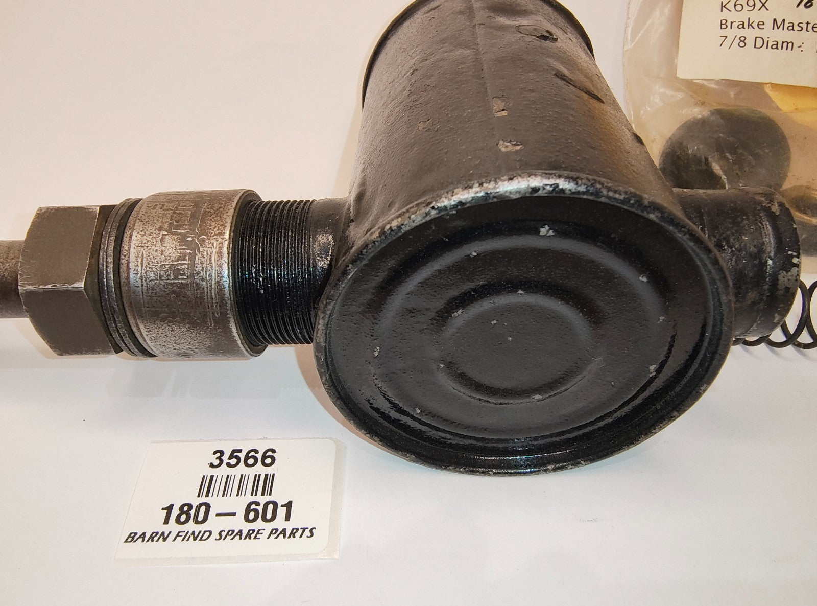Original used Lockheed 7/8 inch Brake Master cylinder Suits MG TA TB TC 1936-501