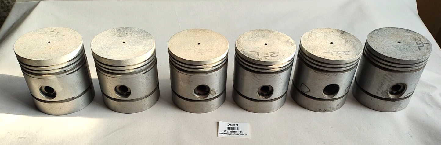 Job Lot of 6 x Jaguar 2.5 2 1/2 litre 2664 cc used pistons 4 x HX1722  2 x WS2440