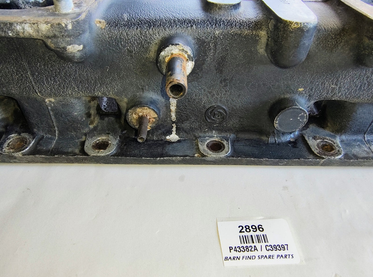 Inlet Manifold Used Original For Twin SU’s P43382A / C39397 To Suit Jaguar XJ68