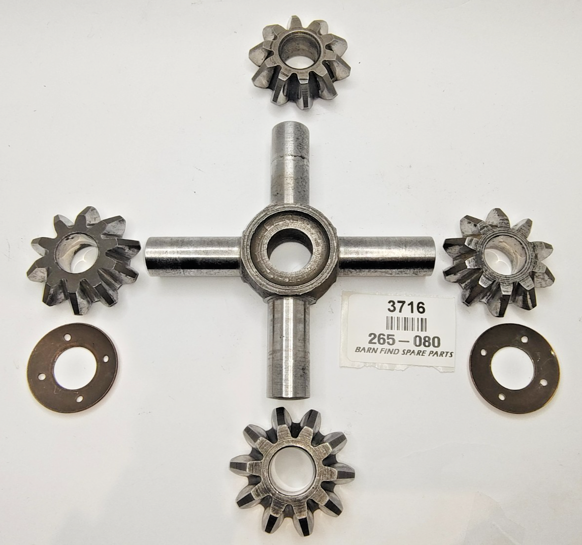 MG TC used Differential Spider 265-050 with 4 x 265-060 10 tooth spider gears9