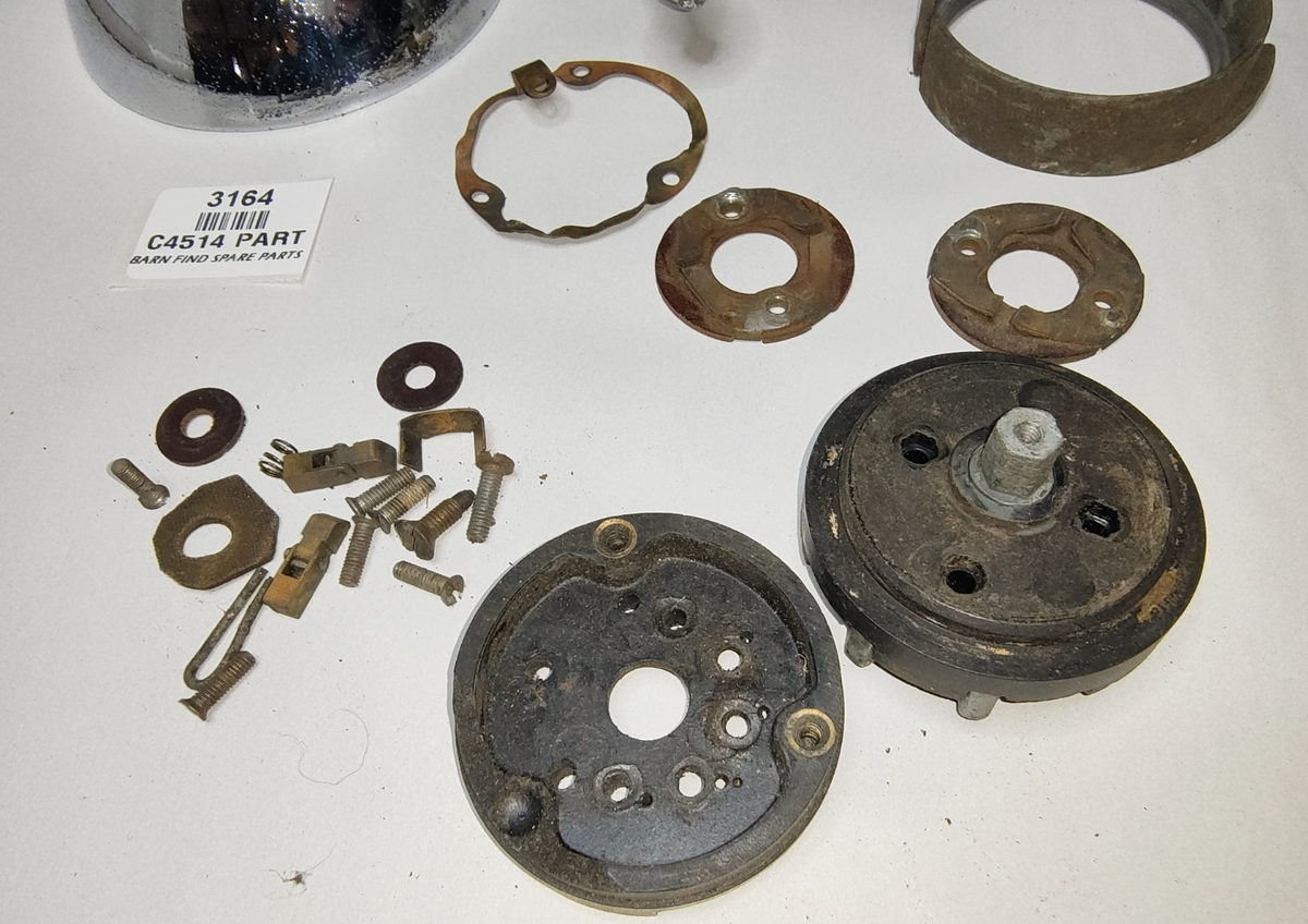ORIGINAL Jaguar XK120 MKV Horn Assembly Manette PARTS ONLY C2766 C4514 328471