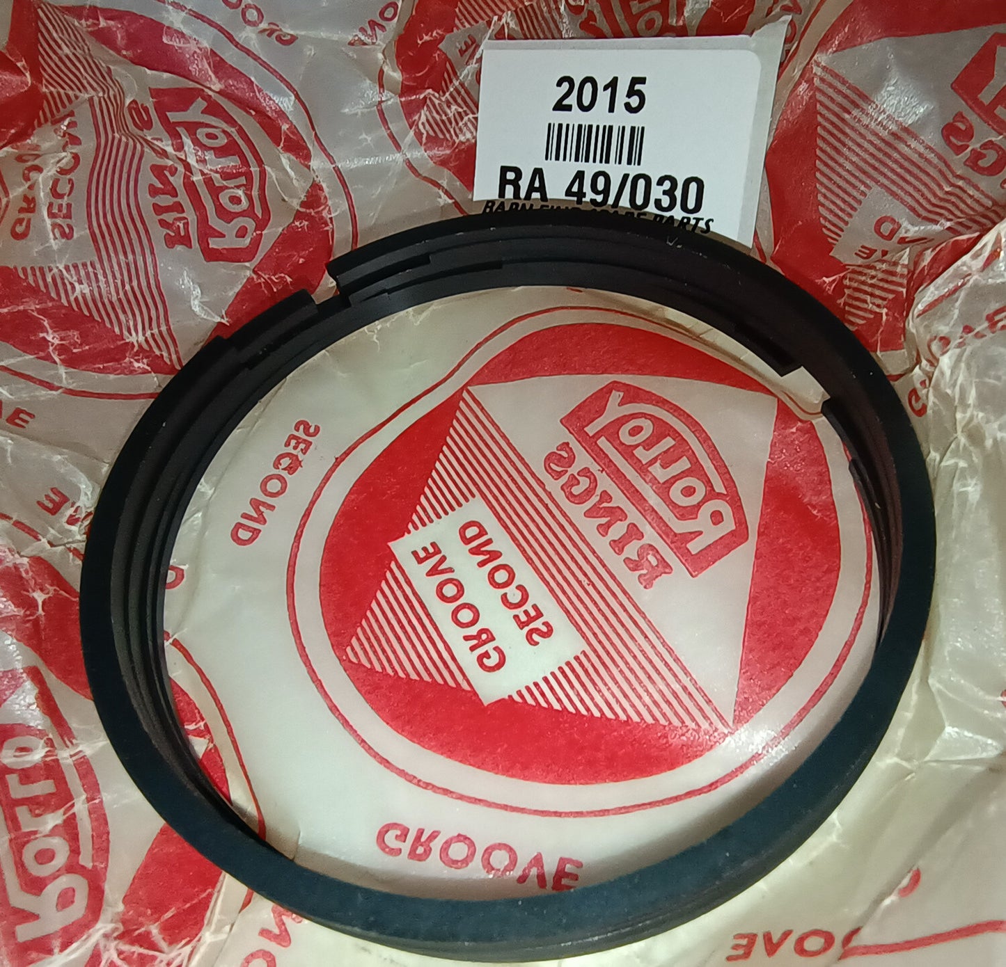Rover/Rolloy New Old Stock RA 49 +30 piston ring set RA 49/030 - British Leyland3