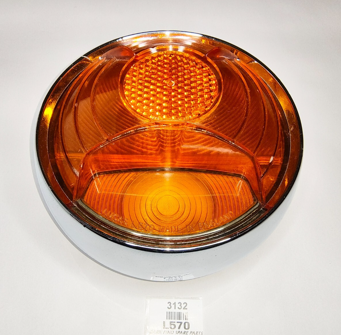 RARE Original Lucas AMBER L570 Tail Light suits Lancia Flaminia Appia Vanguard0
