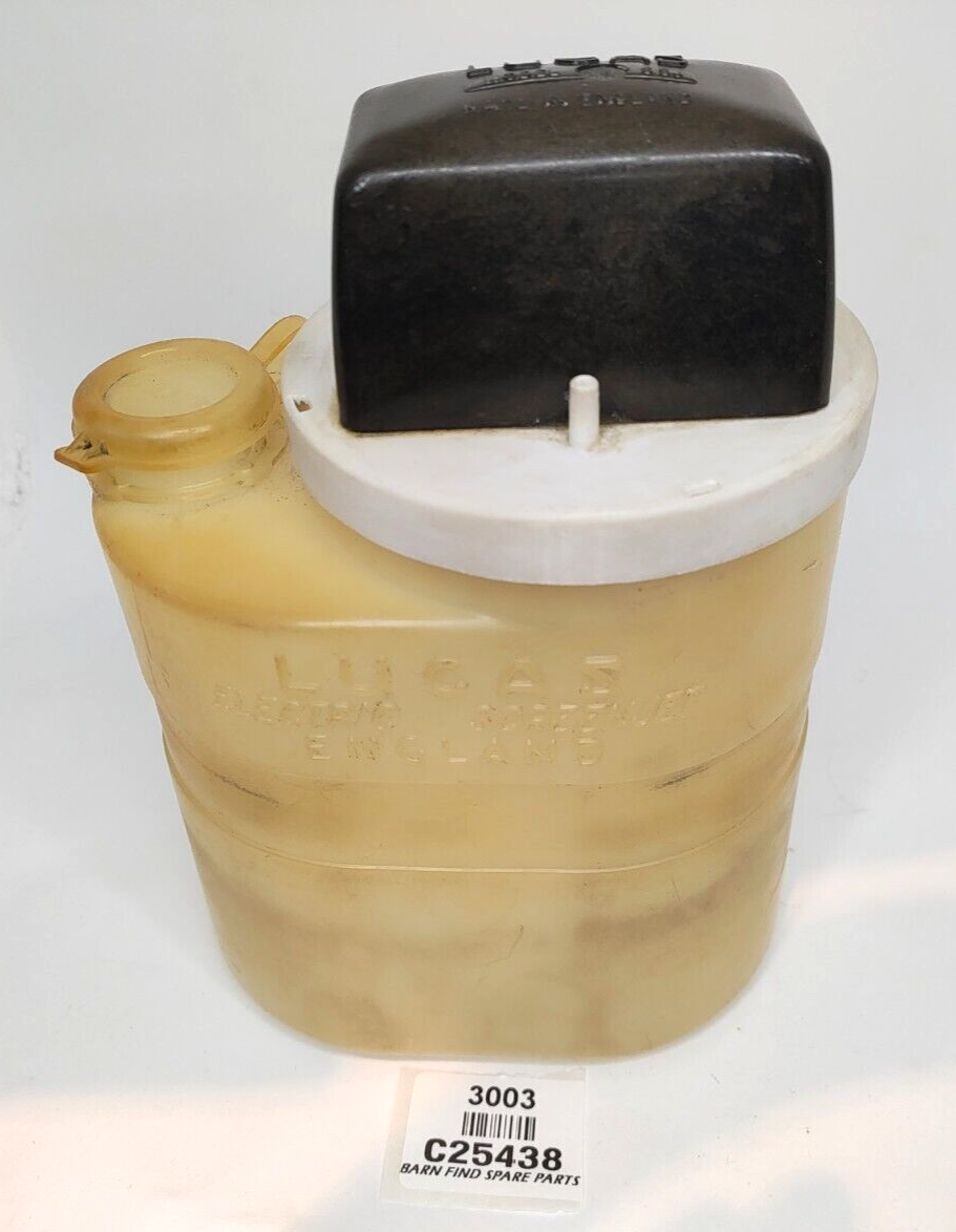 Genuine Lucas 5SJ used C25438 Screenjet washer bottle -Jaguar BMC etc0