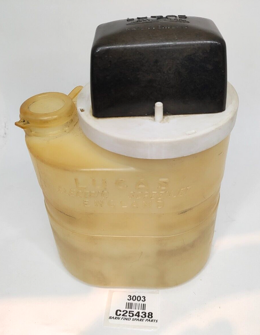 Genuine Lucas 5SJ used C25438 Screenjet washer bottle -Jaguar BMC etc0