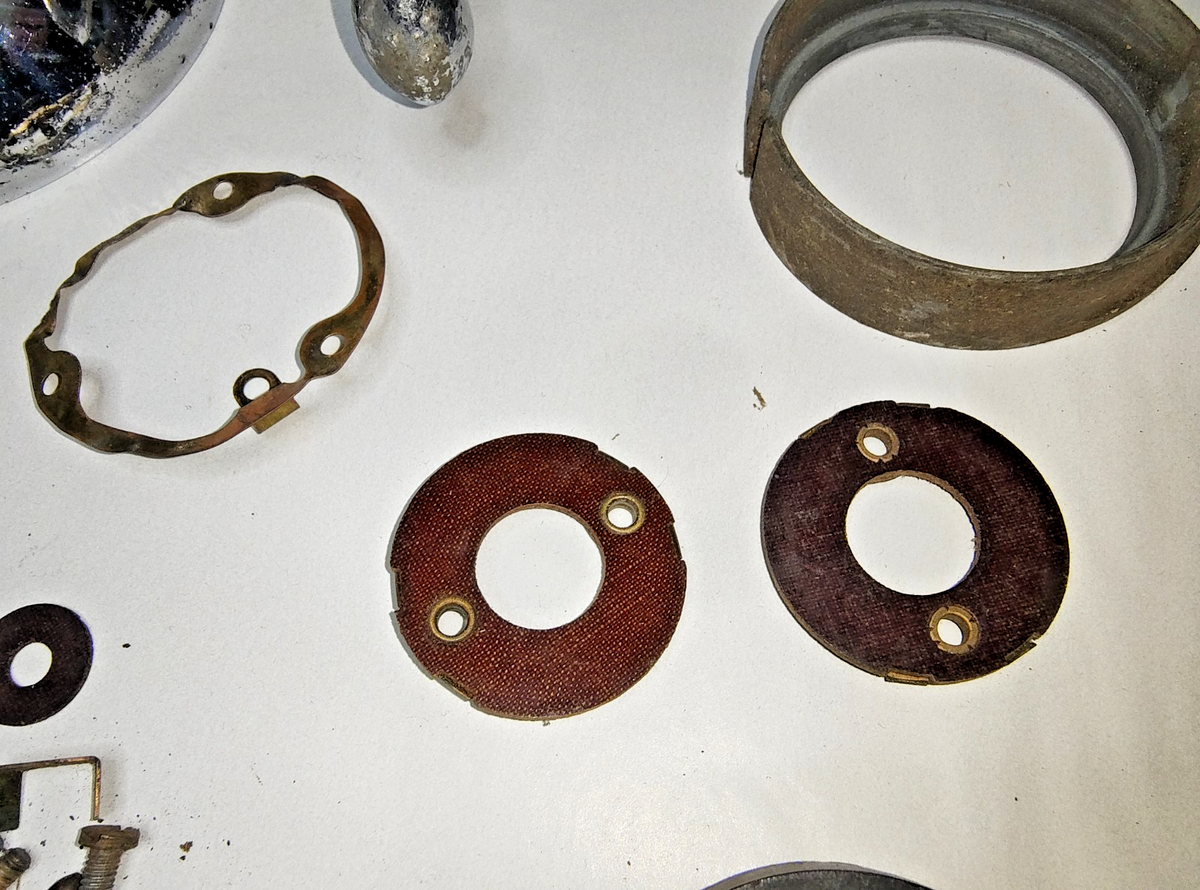 ORIGINAL Jaguar XK120 MKV Horn Assembly Manette PARTS ONLY C2766 C4514 328474