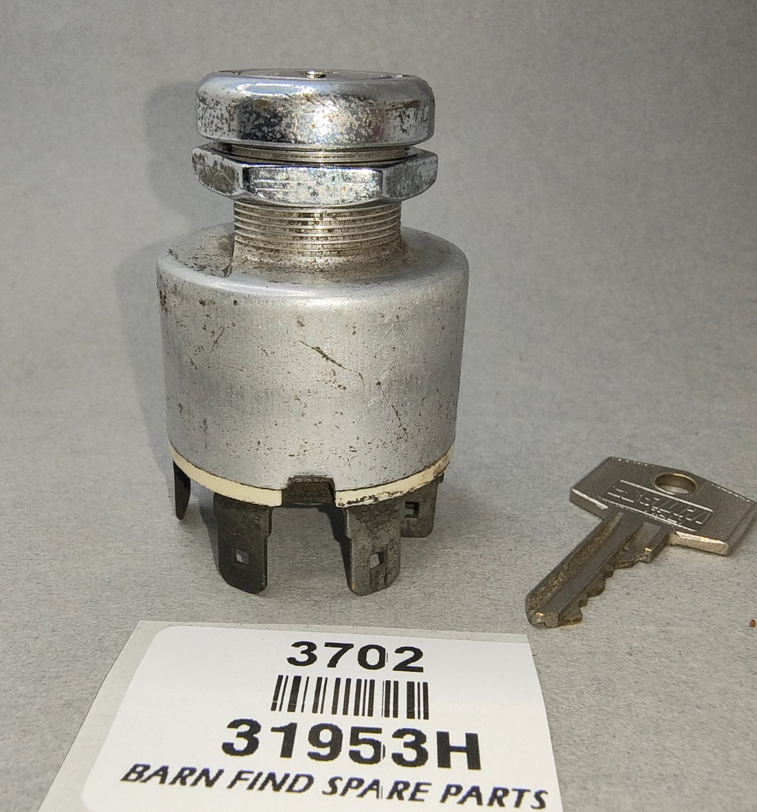 Original Lucas combined 3 position ignition & starter switch Good Used 31953H3