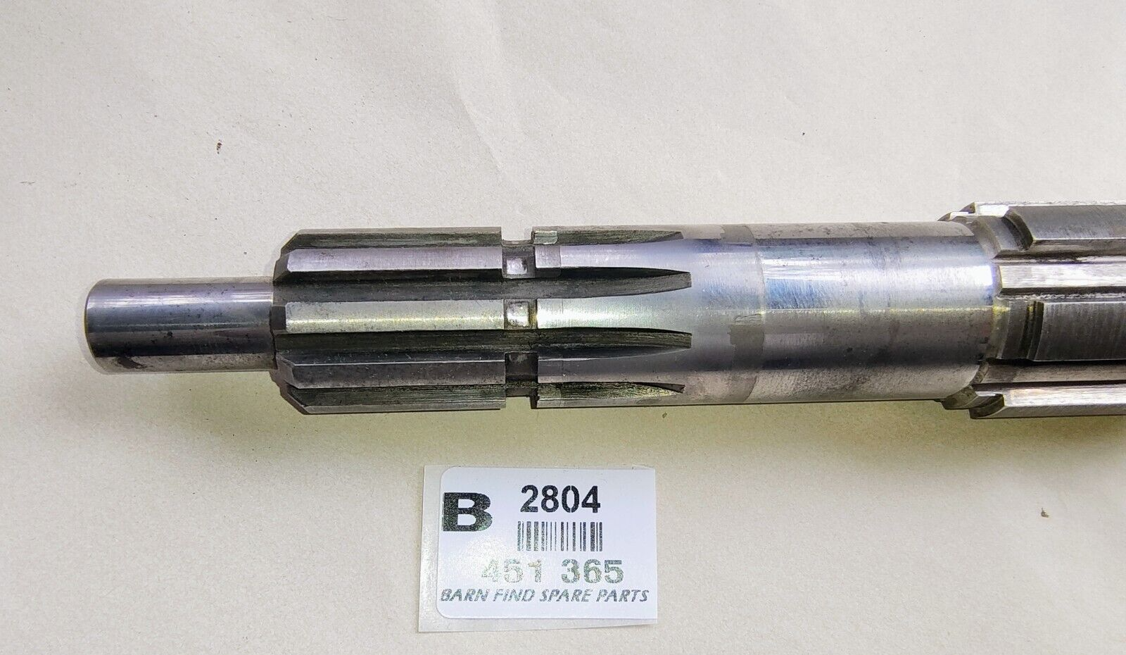 MG Gearbox Mainshaft  451-365 B, Sliding Spline Type, Good  Used Condition9