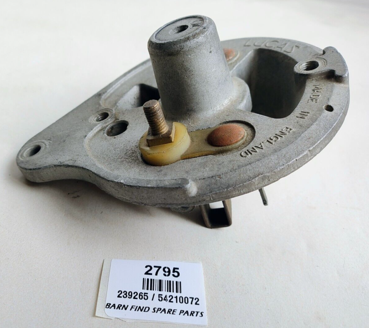 Lucas commutator end bracket 239265 / 54210072 Used Suits some Lucas C45 PV4 PV67