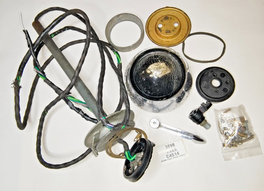 ORIGINAL Jaguar XK120 MKV Horn Assembly Manette PARTS ONLY  C4514 C2766 328470