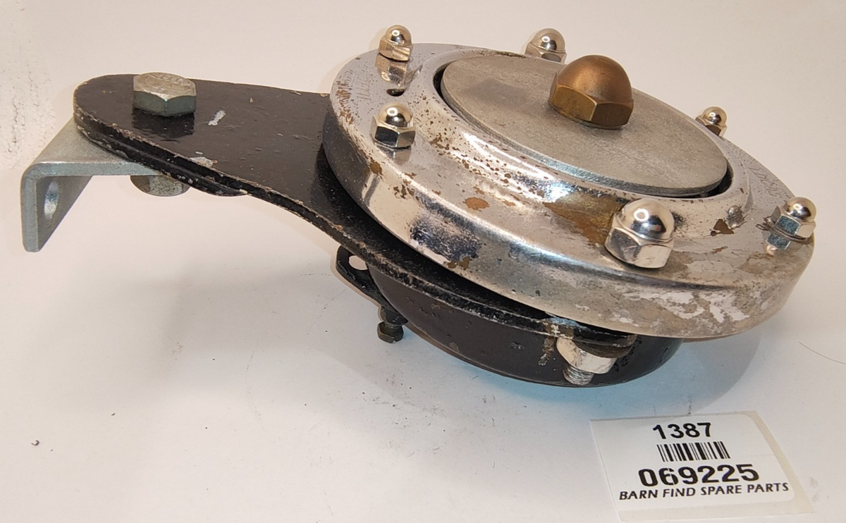 Lucas Original USED Altette 6 Volt 4.5 " High Frequency Horn 069225 & brackets3