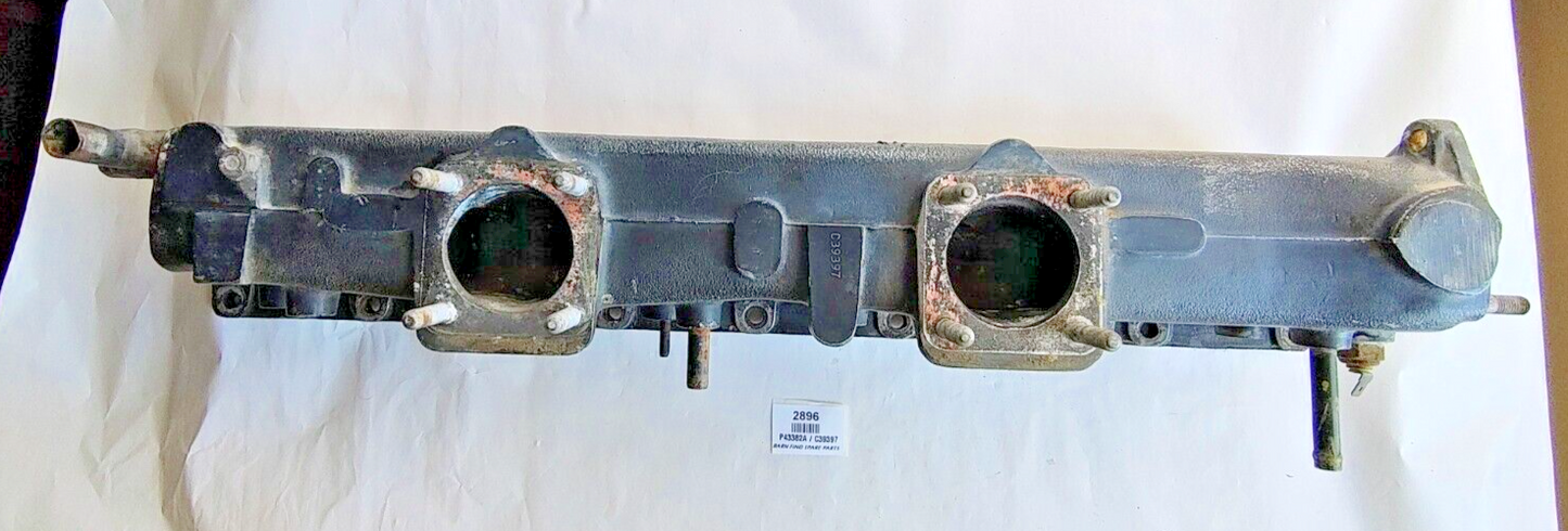 Inlet Manifold Used Original For Twin SU’s P43382A / C39397 To Suit Jaguar XJ61