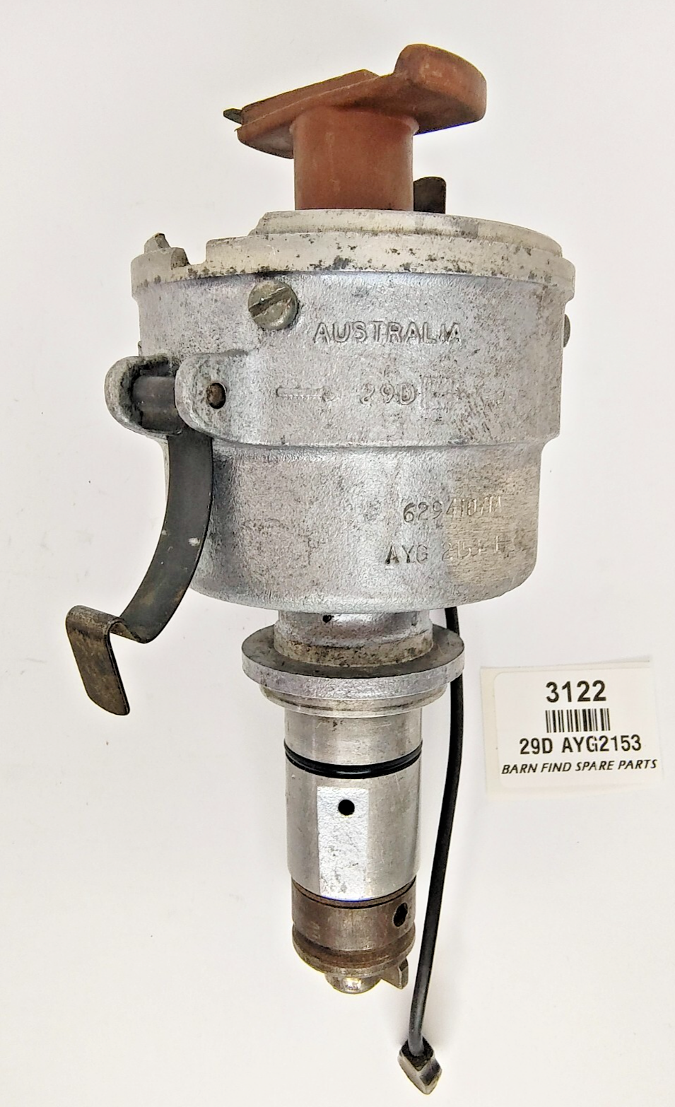 Lucas Used Australian built 29 D AYG2153  distributor 62941071A dated Oct 19682